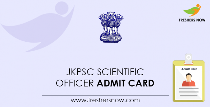 JKPSC-Scientific-Officer-Admit-Card