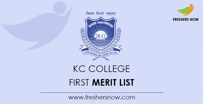 KC-College-First-Merit-List