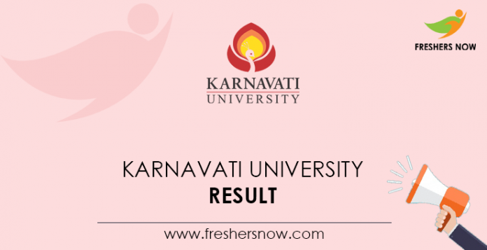 Karnavati University Result