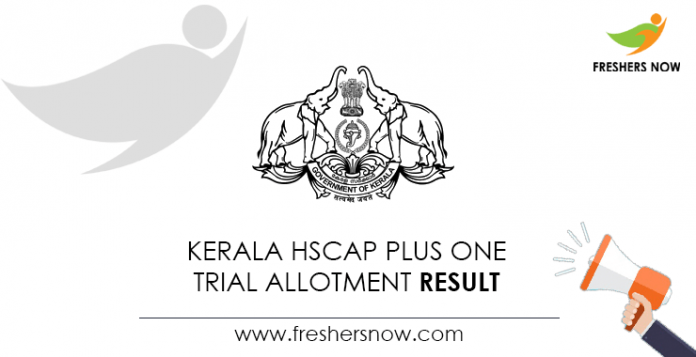 Kerala-HSCAP-Plus-One-Trial-Allotment-Result