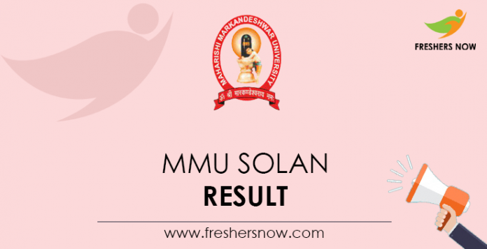 MMU Solan Result