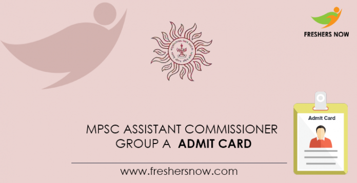 MPSC-Assistant-Commissioner-Group-A--Admit-Card