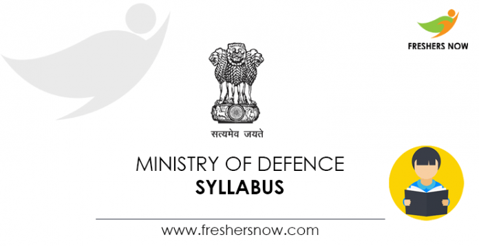 Ministry of Defence Syllabus
