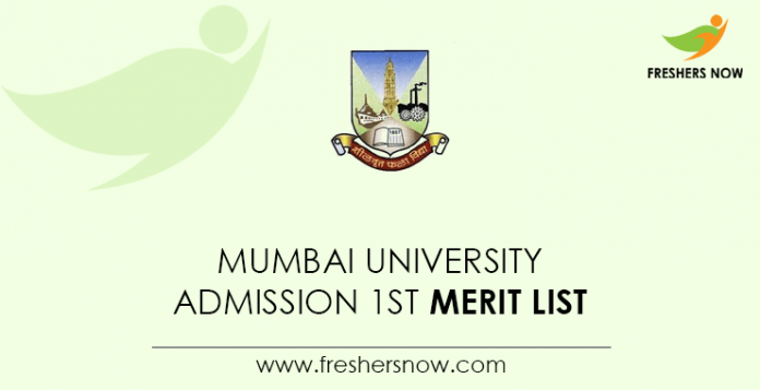 Mumbai-University-Admission-1st-Merit-List