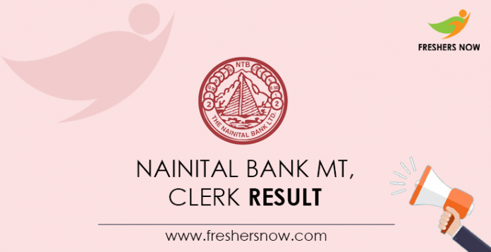 Nainital-Bank-MT,-Clerk-Result