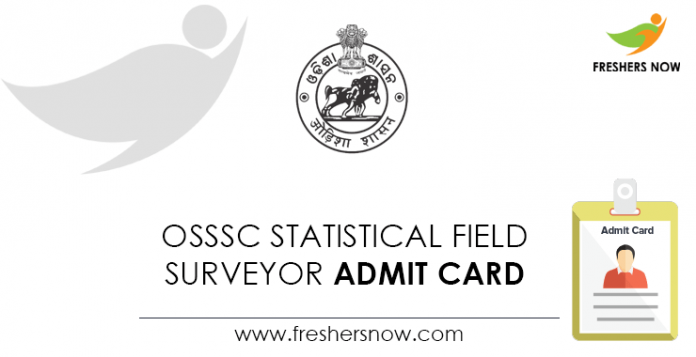 OSSSC-Statistical-Field-Surveyor-Admit-Card