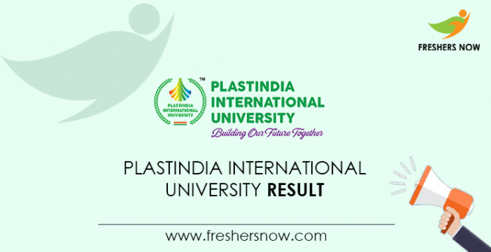 Plastindia International University Result