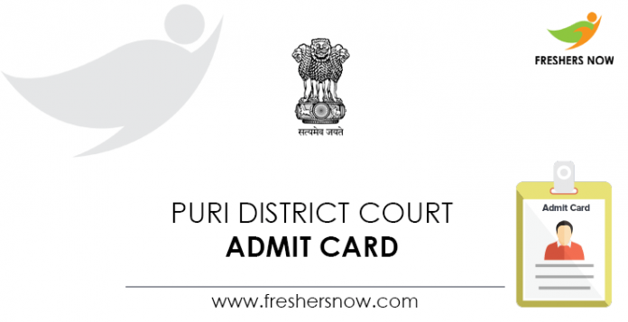 Puri-District-Court-Admit-Card