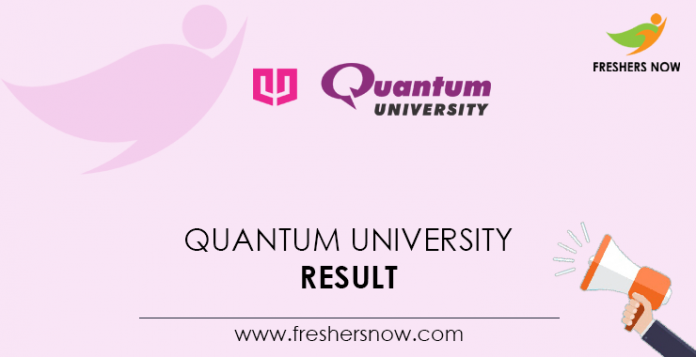 Quantum University Result