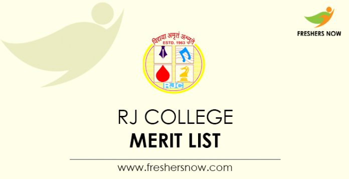 RJ-College-Merit-List