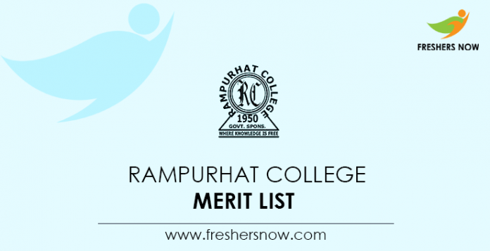 Rampurhat College Merit List