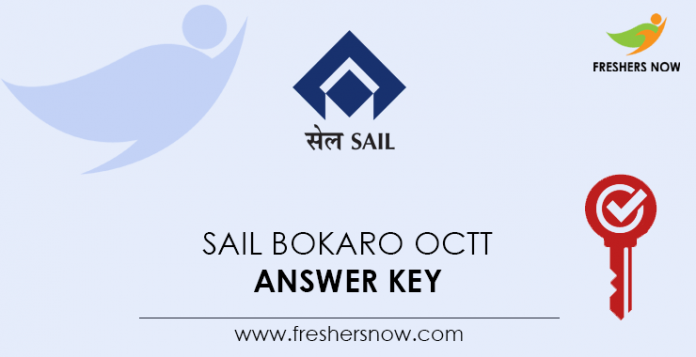 SAIL-Bokaro-OCTT-Answer-Key