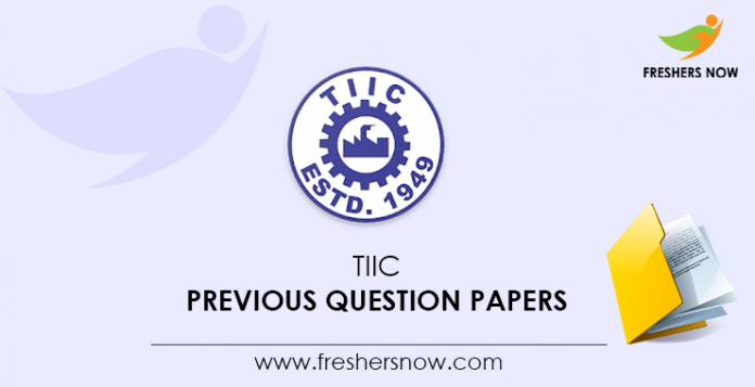 TIIC-Previous-Question-Papers