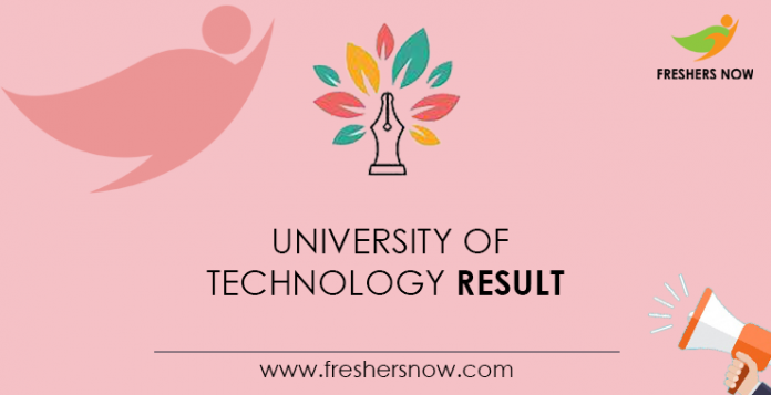 University of Technology Result