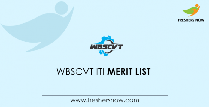 WBSCVT ITI Merit List