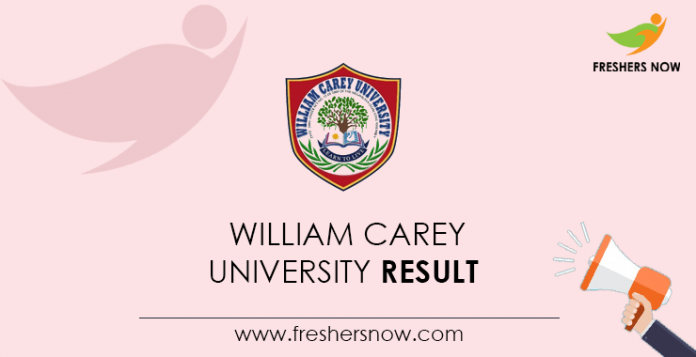 William Carey University Result