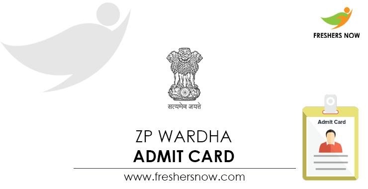 ZP Wardha Admit Card 2022 Download | Exam Date