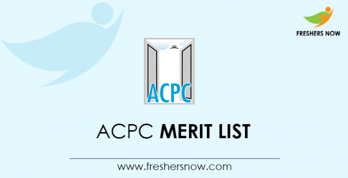 ACPC-Merit-List