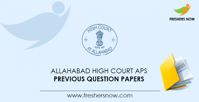 Allahabad-High-Court-APS-Previous-Question-Papers