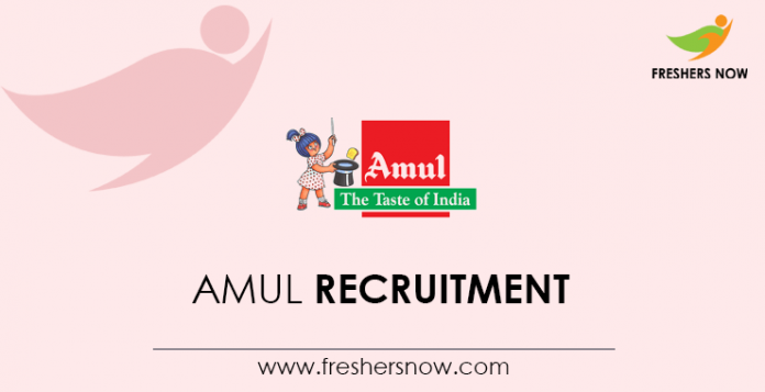 Amul Recruitment