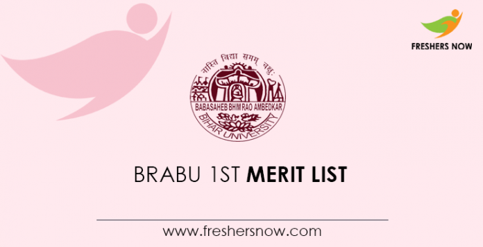 BRABU 1st Merit List