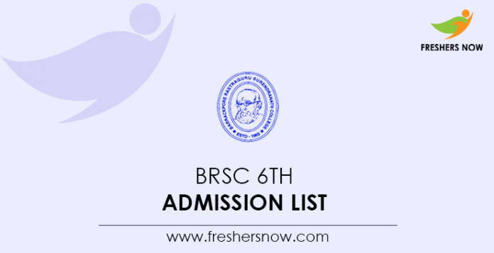 BRSC-6th-Admission-List