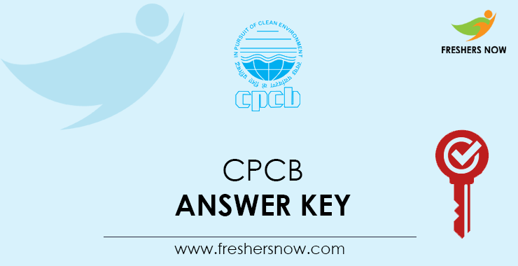 CPCB Answer Key 2021 PDF | Scientist B, LDC, DEO, JLA Exam Key