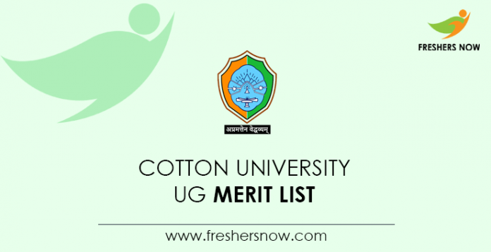 Cotton-University-UG-Merit-List