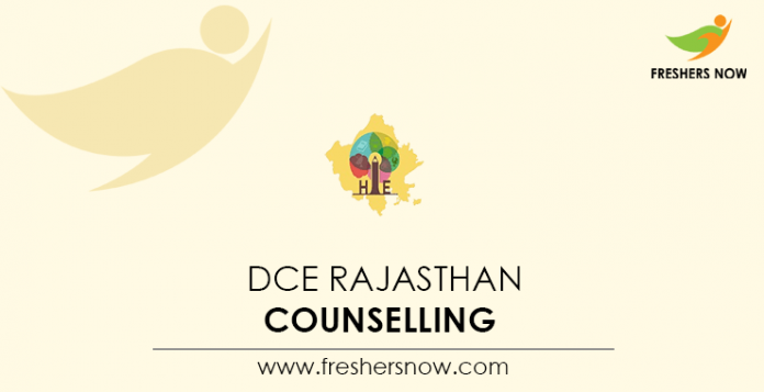 DCE Rajasthan Counselling