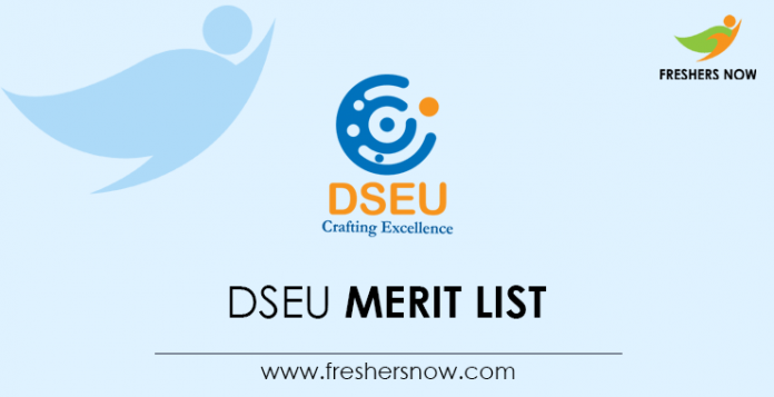 DSEU Merit List
