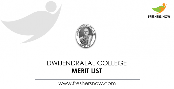 Dwijendralal College Merit List