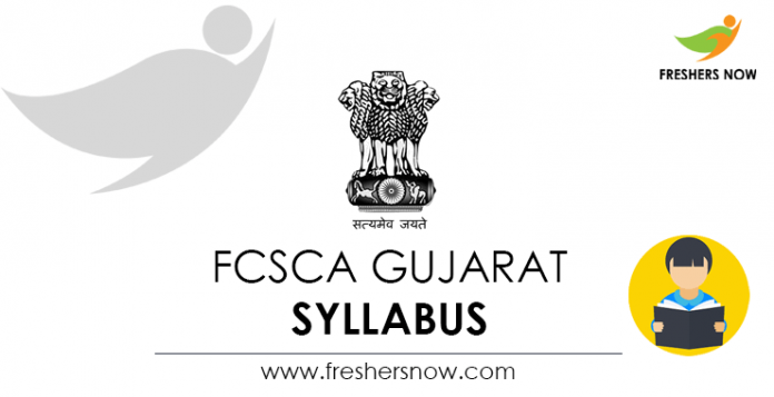 FCSCA Gujarat Syllabus
