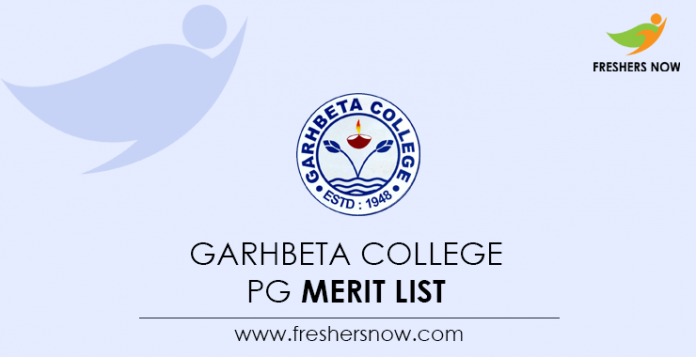 Garhbeta-College-PG-Merit-List