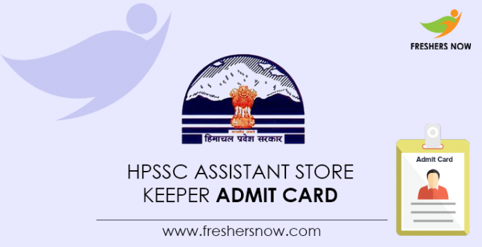 HPSSC-Assistant-Store-Keeper-Admit-Card