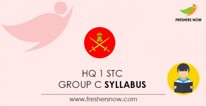 HQ 1 STC Group C Syllabus