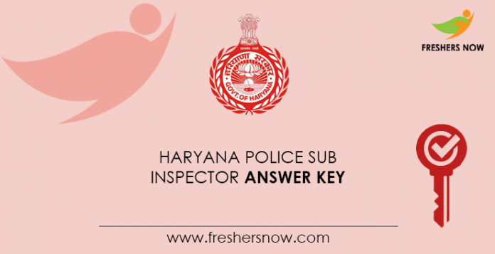 Haryana-Police-Sub-Inspector-Answer-Key