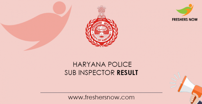 Haryana-Police-Sub-Inspector-Result