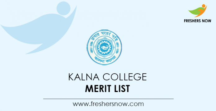 Kalna College Merit List