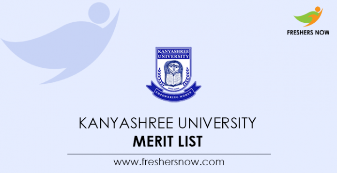 Kanyashree University Merit List