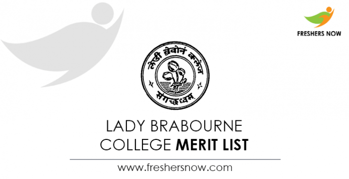 Lady Brabourne College Merit List