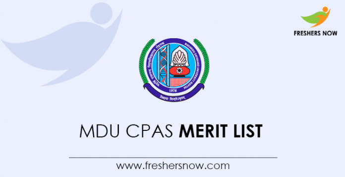 MDU-CPAS-Merit-List
