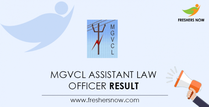MGVCL-Assistant-Law-Officer-Result