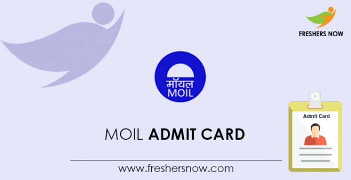 MOIL Admit Card