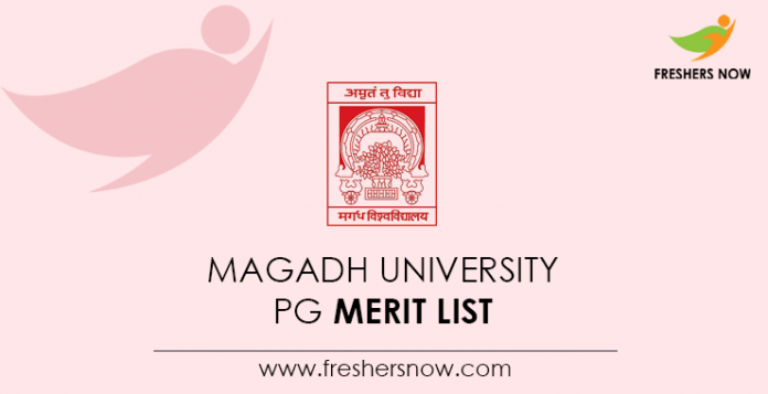 Magadh University PG Merit List