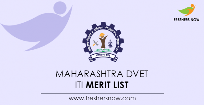 Maharashtra DVET ITI Merit List