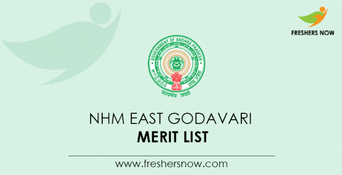 NHM East Godavari Merit List