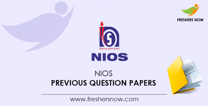 NIOS Previous Question Papers