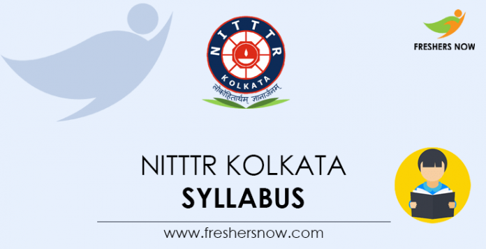 NITTTR Kolkata Syllabus