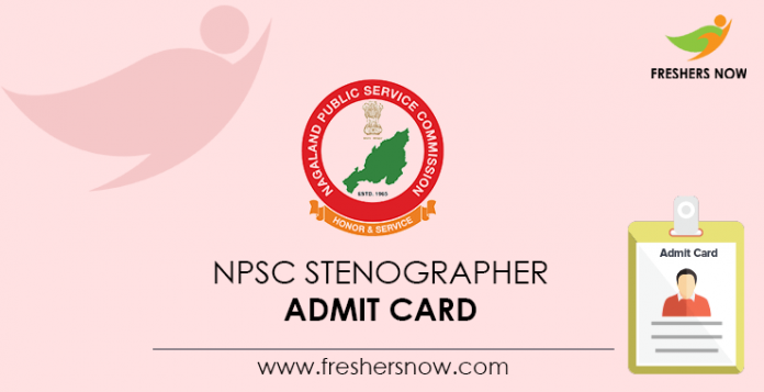 NPSC-Stenographer-Admit-Card