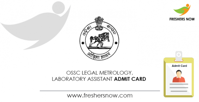 OSSC-Legal-Metrology,-Laboratory-Assistant-Admit-Card